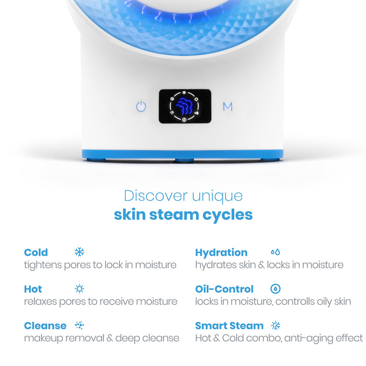 NanoSteamer Clinical 10-in-1 Smart Ionic Facial Steamer