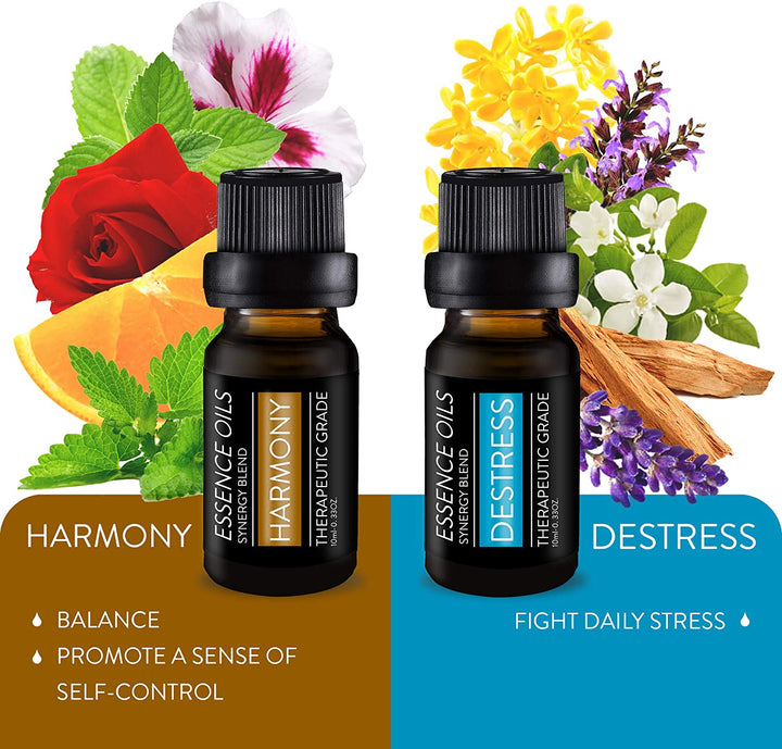 Essential Oil Synergy 10-Piece Set