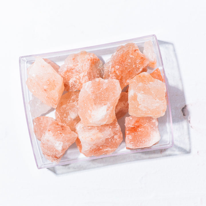 Himalayan Pink Salt Diffuser with 10 Essential Oils - Light Wood